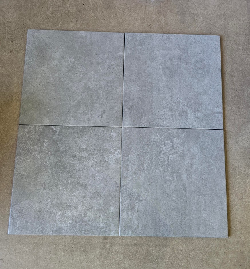 28.8m² of Cement Look Floor Tiles 300x300x8mm