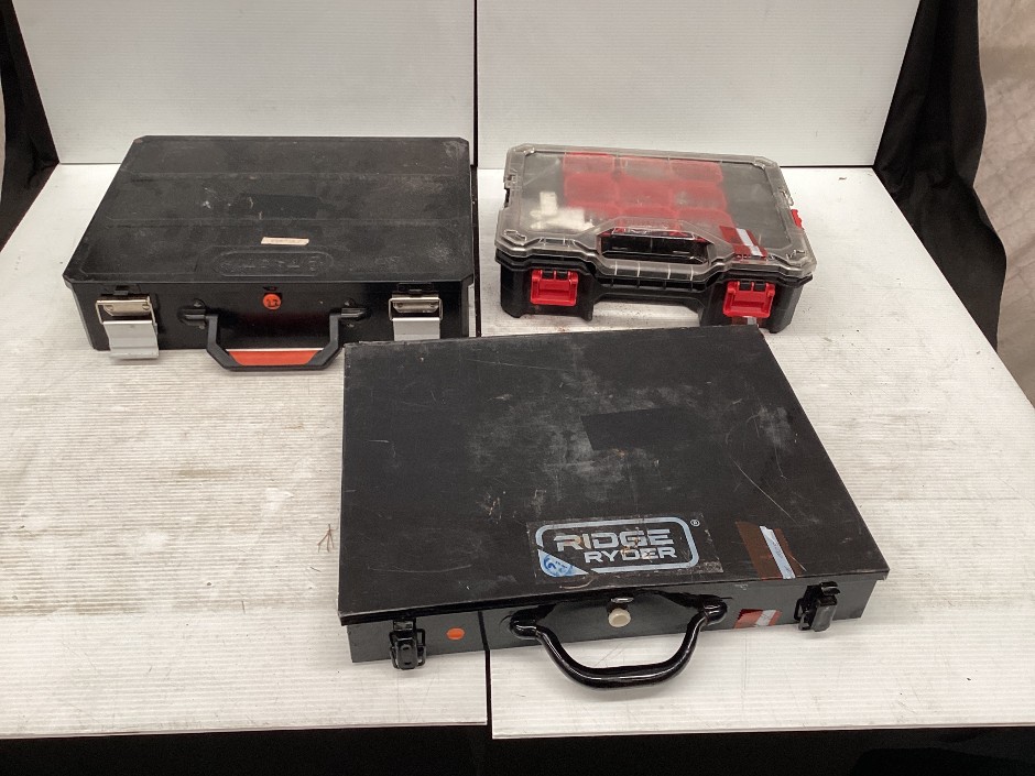 Ridge Ryder Tool Case Assorted Miscellaneous hand tools possible parts missing