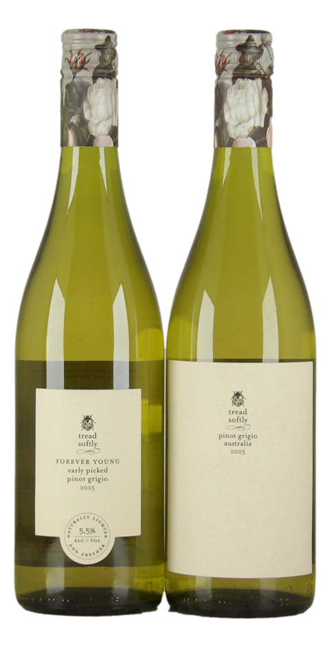 Mixed Tread Softly Pinot Grigio 2025 Pack (9x 750mL) SA
