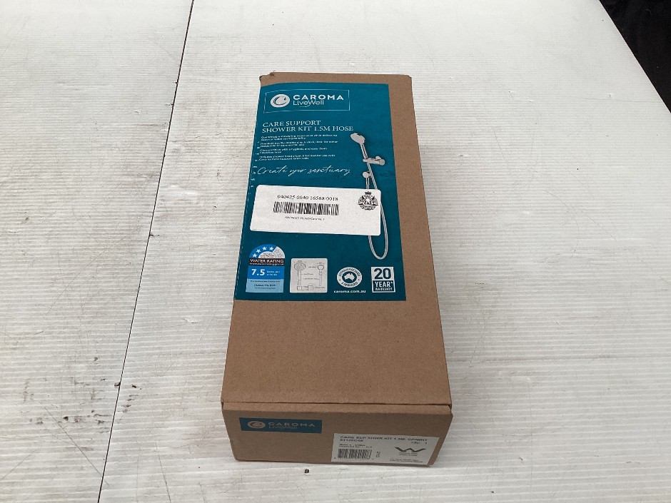 Caroma LiveWell Care Support Shower Kit 1.5m Hose