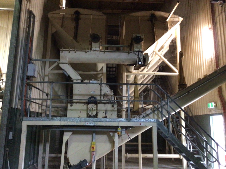 Keith Hammer Mill including Two Cake Bins