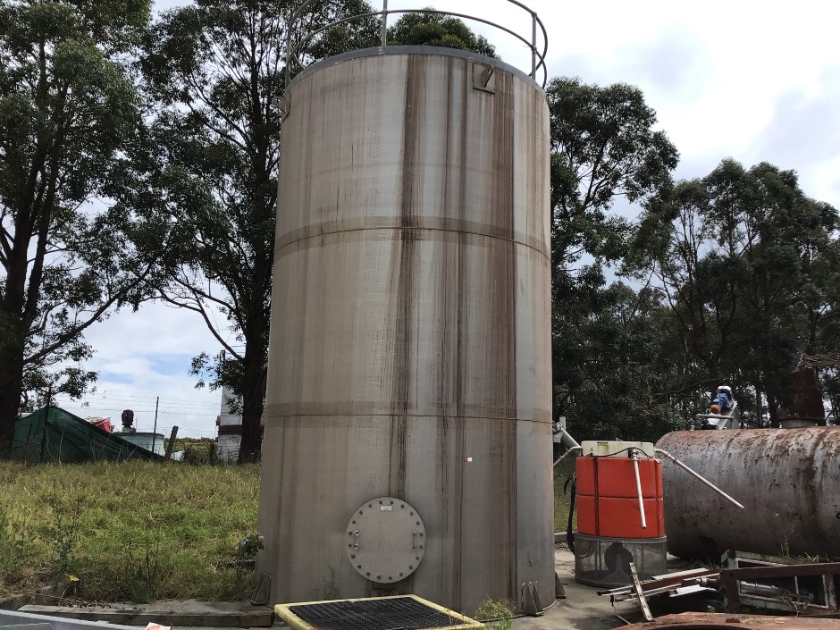 Martin McLean, Stainless Steel Tank