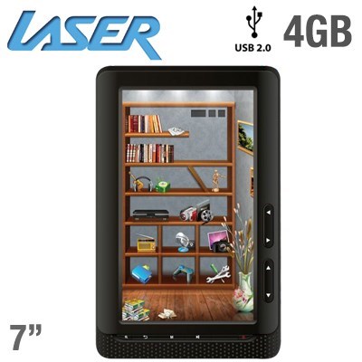 Laser EB850 7'' Colour Multimedia eBook 