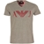 Armani Mens V Neck Big Logo T-Shirt