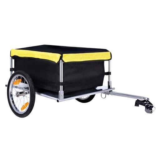 Foldable Cargo Bike Trailer Bicycle Stro