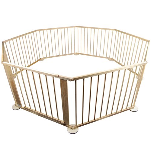 Baby Natural Wooden Playpen