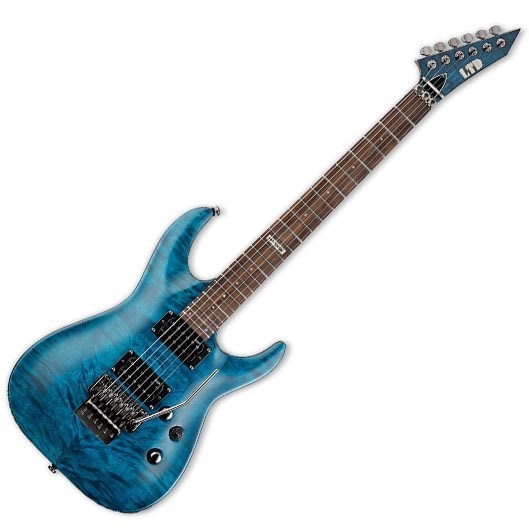 ESP LTD MH-100 QM STB Electric Guitars B