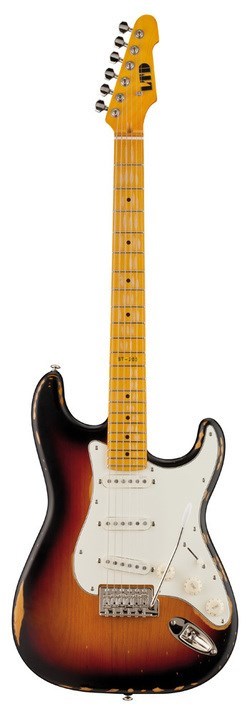 ESP LTD ST-203 Electric Guitars Distress