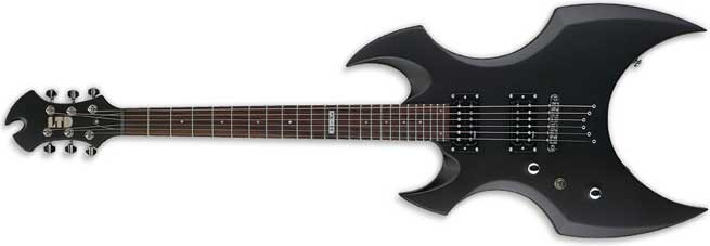 ESP LTD AX-50 Electric Guitars Black Sat