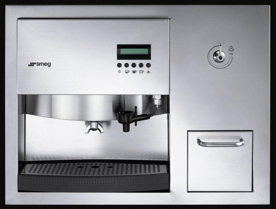 Smeg inbuilt store coffee machine