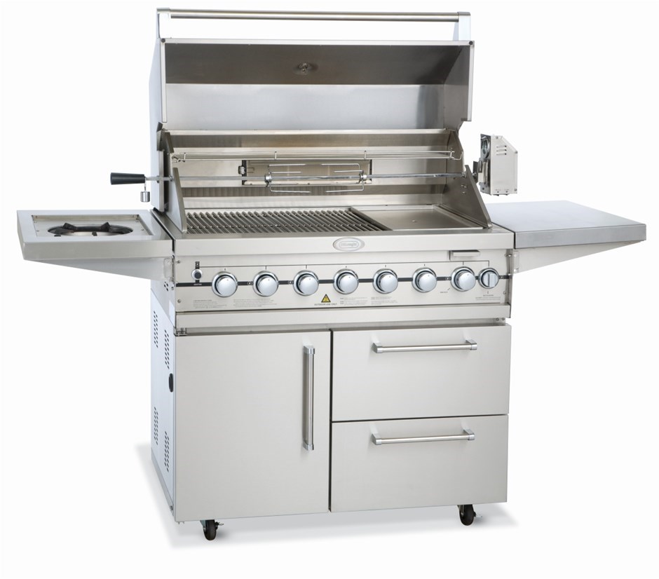 Delonghi 9 burner LPG Gas BBQ (DELUX9FS21) Auction | GraysOnline Australia