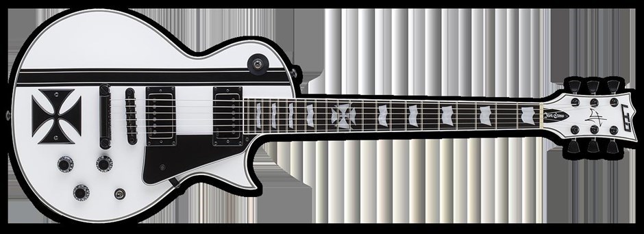 ESP LTD James Hetfield Iron Cross Metall