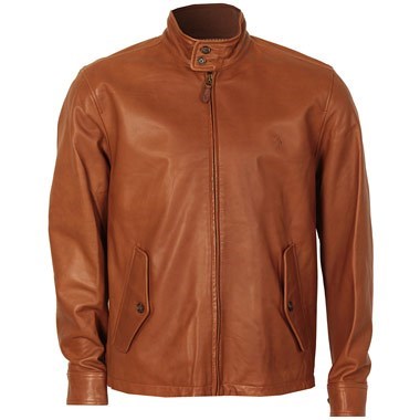 Ralph Lauren Mens Leather Barracuda Jack