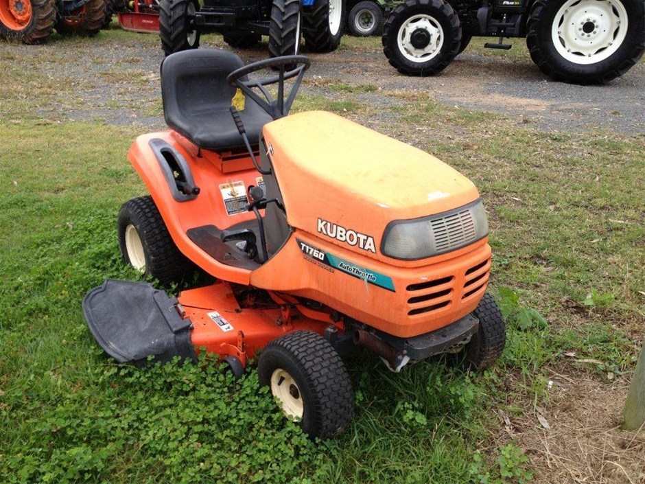 Kubota T1760 Ride On Mower Auction (0026-7005166) | Grays Australia