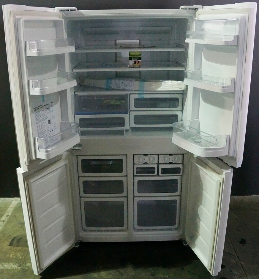 Sharp 624L French Door Refrigerator (White)(SJFB624VWH) Auction