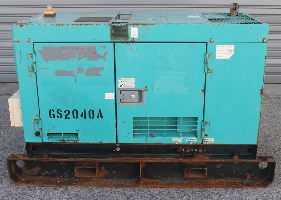 Denyo Generator Model Dca 25esk Da Auction 0005 Grays Australia