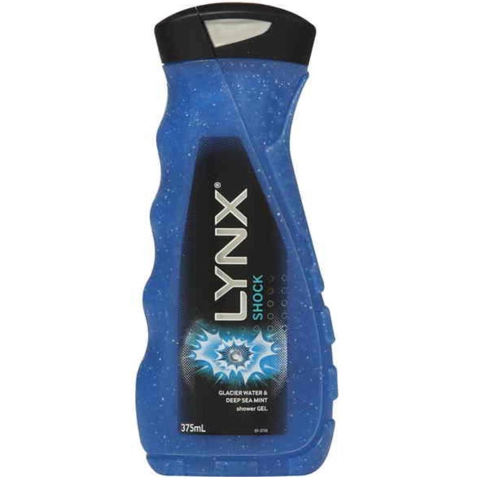 24 x Lynx 375ml Shower Gel Glacier Water
