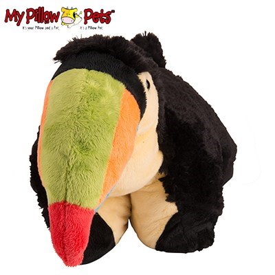 Pillow Pets Tropical Toucan Plush 2-in-1