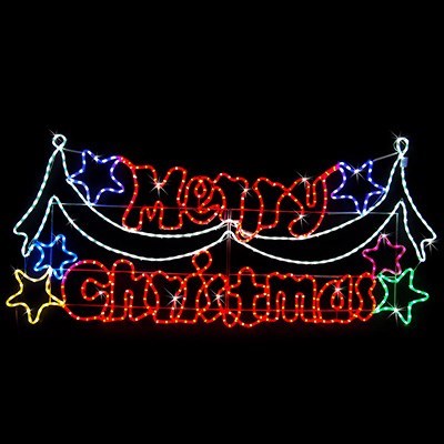 Buy Neon LED ''Merry Christmas'' Rope Light Display | Grays Australia