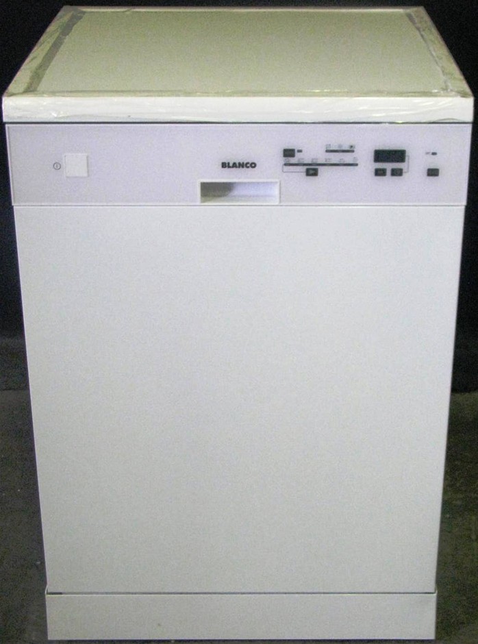 Blanco 60cm White Freestanding Dishwasher. Model BFD9W Auction