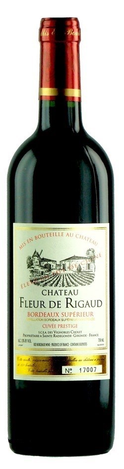 Ch Fleur de Rigaud `Cuvée Prestige` Bord