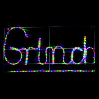 Buy LED ''Grinch'' Rope Light Christmas Display | Grays Australia