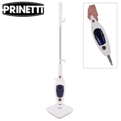 Prinetti 10-in-1 Steam Mop - Blue/White