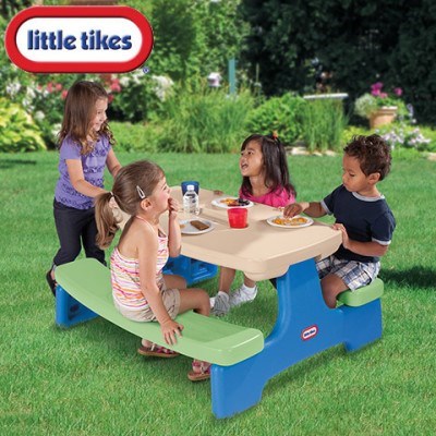 Little Tikes Easy Store Picnic Table