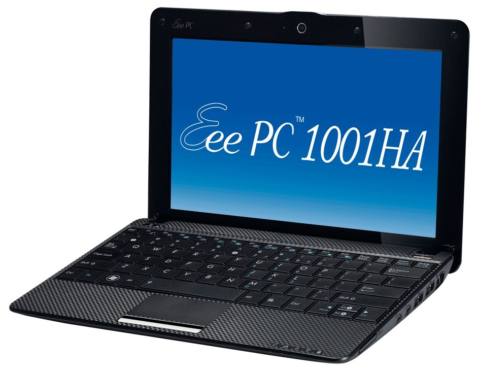 ASUS Eee PC 1001HA-BLK055X 10.1 inch Bla