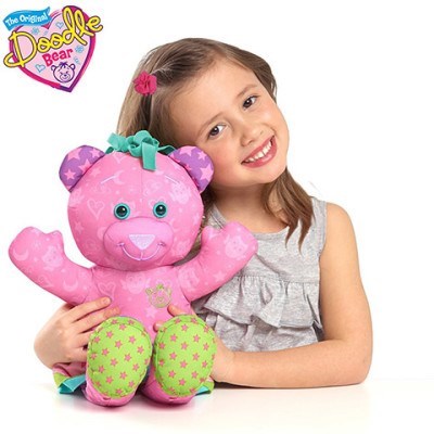 Doodle Bear Magic Glow Plush Toy