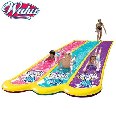 Wahu Backyard Triple Slide - 6.3m Long