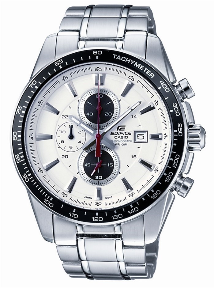 Casio Edifice Mens Stainless Steel Chron