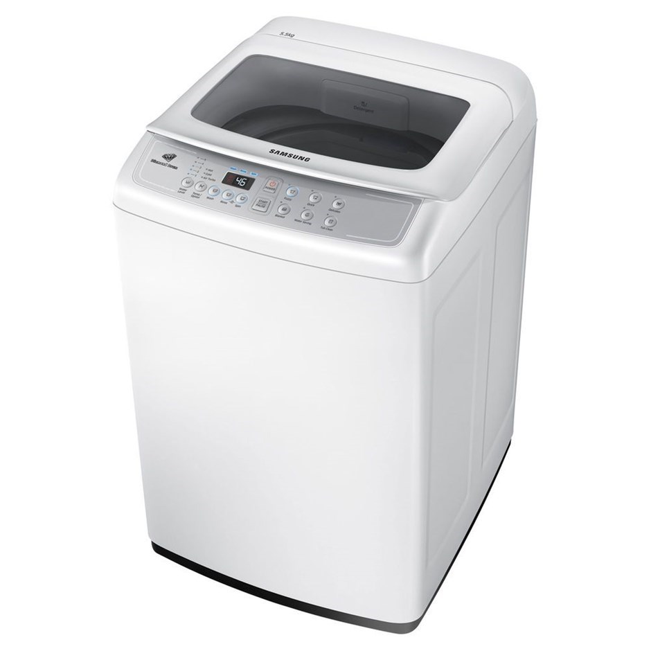 Samsung 5.5kg Top Load Washing Machine (White) (WA55H4000SW) Auction ...