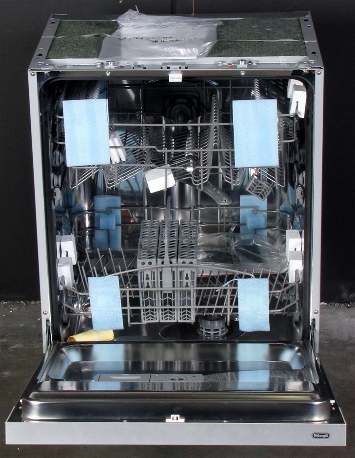 Delonghi 60cm Freestanding Dishwasher (DEDW60SI) Auction