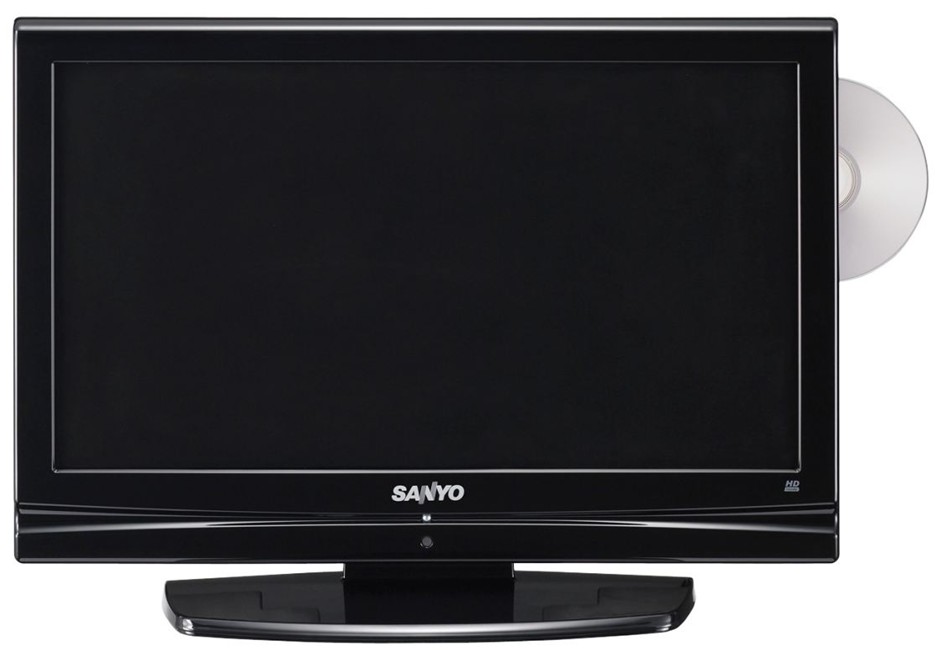 Sanyo 55cm LCD Widescreen TV with DVD Pl