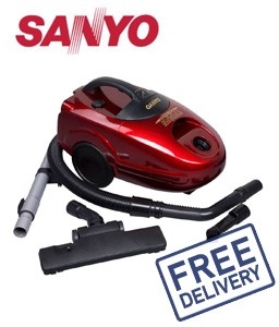 New Sanyo Bagless Vacuum Cleaner - Free 