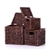Set of 3 Eden Storage Baskets - Chocolate