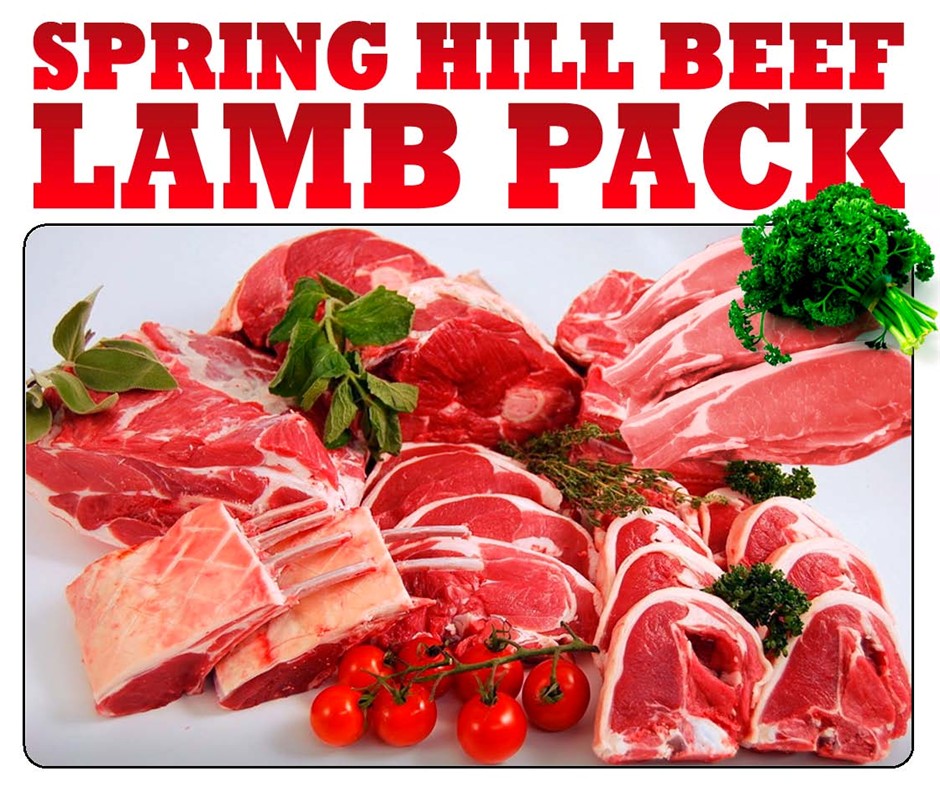 Spring Hill Beef 'Whole Lamb Pack' - Fre