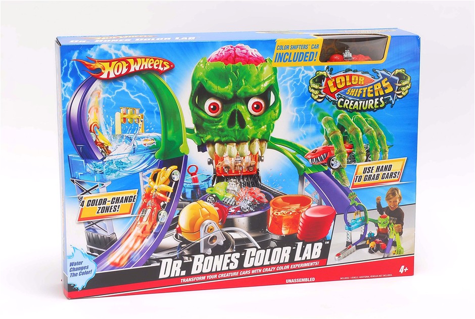 Hot wheels dr store bones color lab