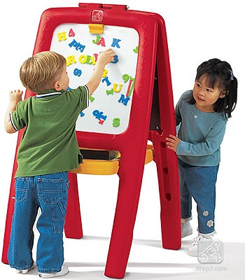 Step2 Easel for Two Red