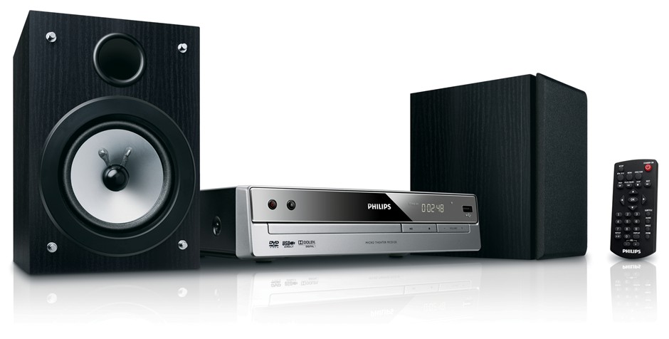 New Philips MCD120 Compact DVD Micro The