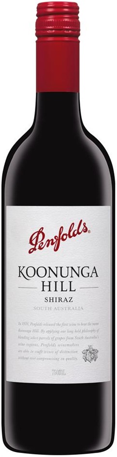 Penfolds `Koonunga Hill` Shiraz 2009 (6 