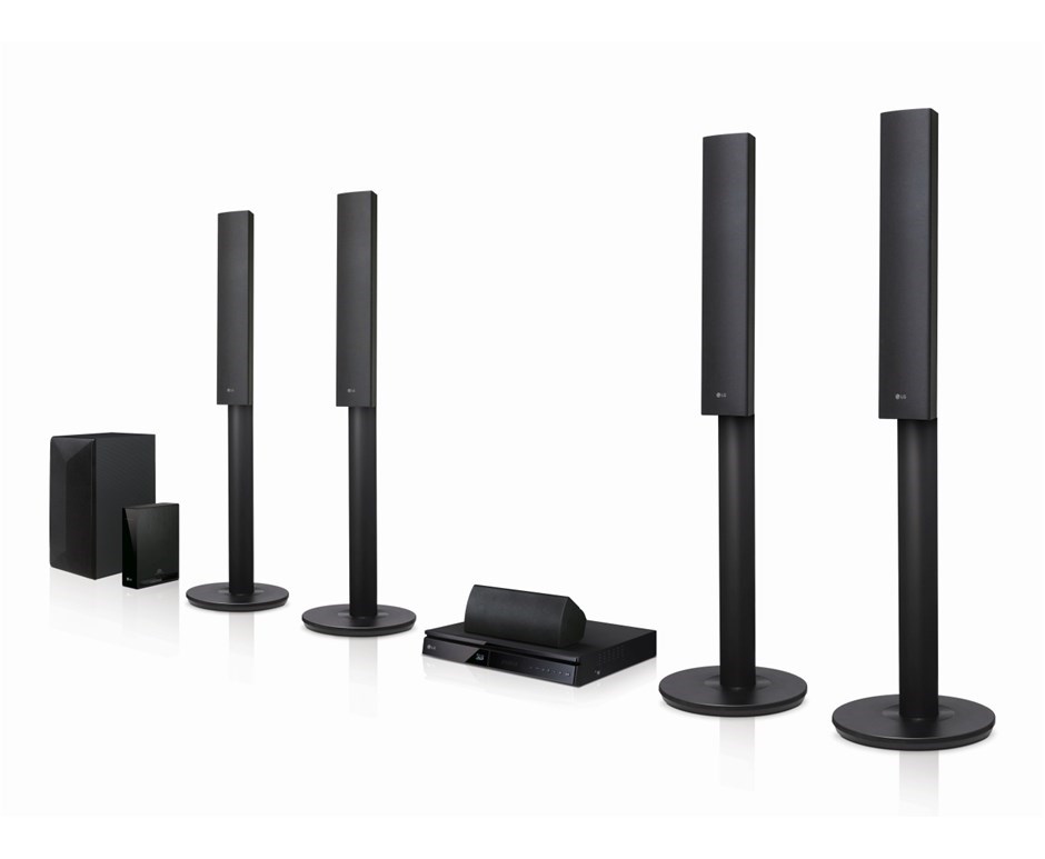 LG 1000W 5.1ch 3D Blu-ray Home Theatre S