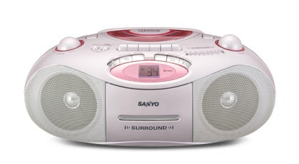 New Sanyo CD / Radio Cassette