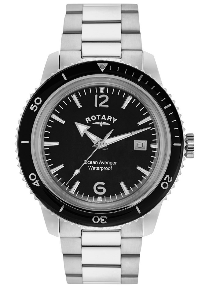 Rotary Ocean Avenger Mens Date Watch GB0