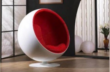 Replica Eero Aarnio Premium Red Fibre Gl