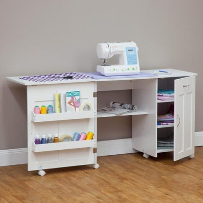 Mobile Craft Desk or Sewing Machine Tabl