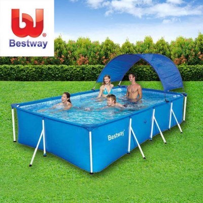 Bestway Steel Frame Pool with Sunshade