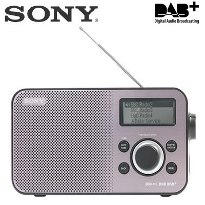 Buy Sony DAB/DAB+/FM Digital Radio - Silver/Black | Grays Australia