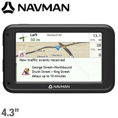 4.3'' Navman EZY100T Car GPS Navigation 